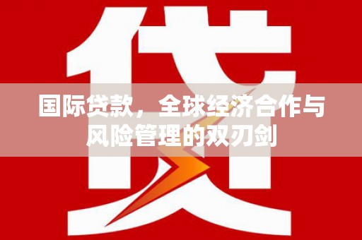 龙陵国际贷款，全球经济合作与风险管理的双刃剑