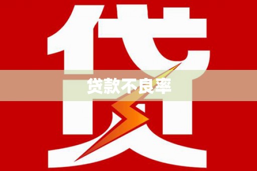 龙陵贷款不良率