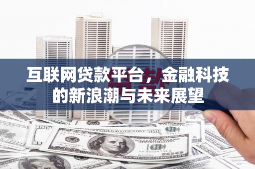 龙陵互联网贷款平台，金融科技的新浪潮与未来展望