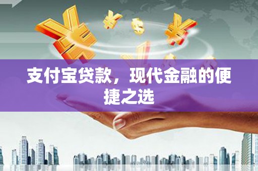 龙陵支付宝贷款，现代金融的便捷之选