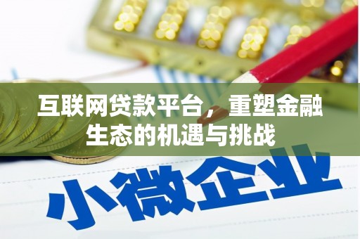 龙陵互联网贷款平台，重塑金融生态的机遇与挑战