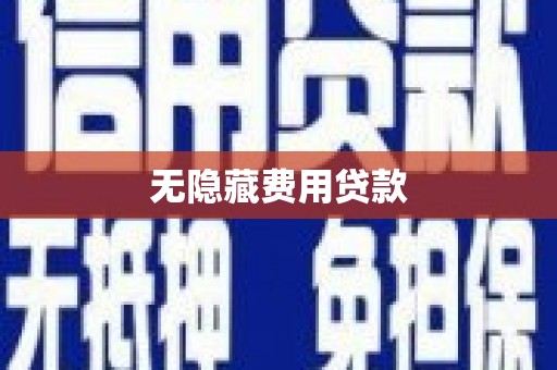 龙陵无隐藏费用贷款