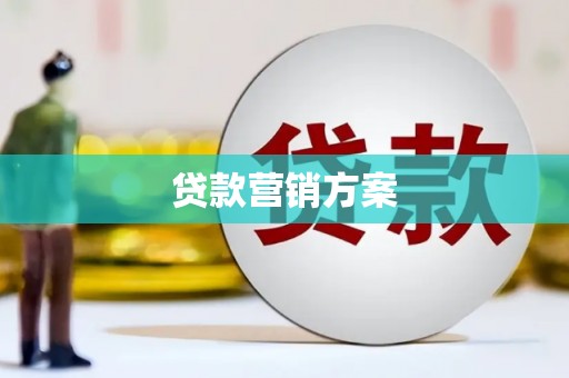 龙陵贷款营销方案