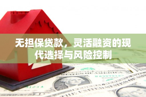 龙陵无担保贷款，灵活融资的现代选择与风险控制