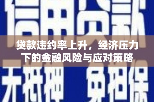 龙陵贷款违约率上升，经济压力下的金融风险与应对策略