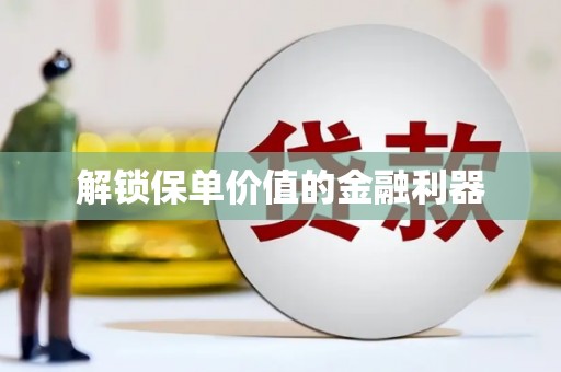 龙陵解锁保单价值的金融利器