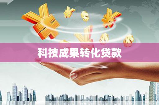 龙陵科技成果转化贷款