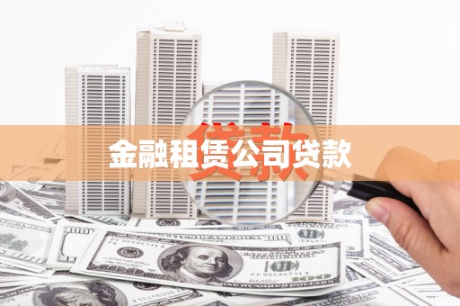 龙陵金融租赁公司贷款