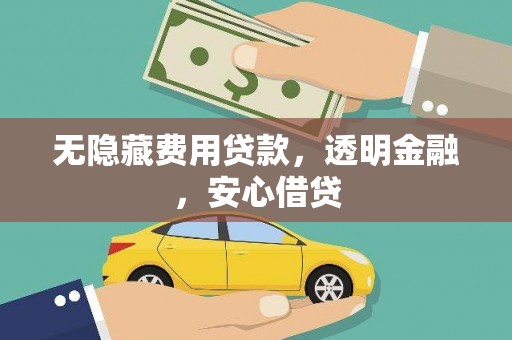 龙陵无隐藏费用贷款，透明金融，安心借贷
