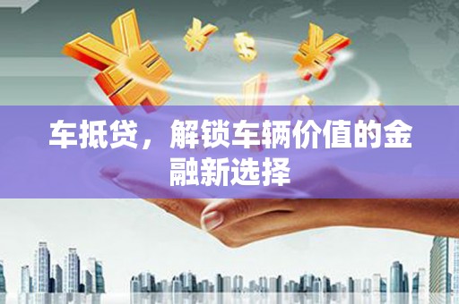 龙陵车抵贷，解锁车辆价值的金融新选择