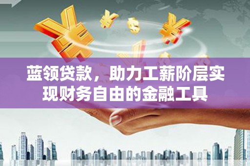 龙陵蓝领贷款，助力工薪阶层实现财务自由的金融工具