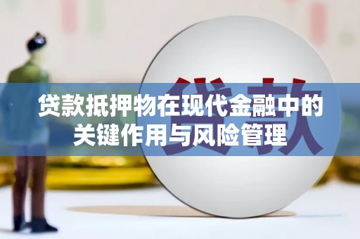 龙陵贷款抵押物在现代金融中的关键作用与风险管理
