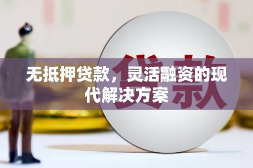 龙陵无抵押贷款，灵活融资的现代解决方案
