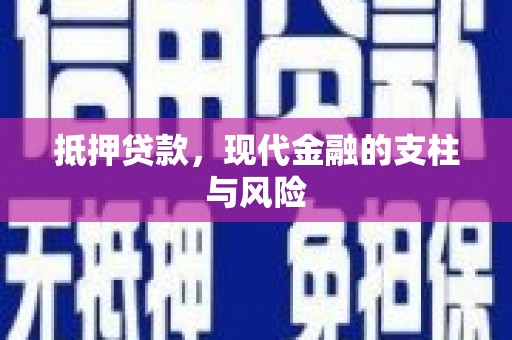 龙陵抵押贷款，现代金融的支柱与风险