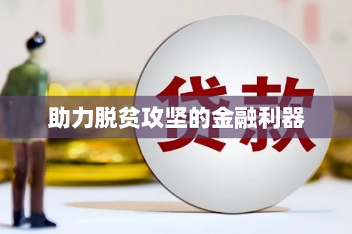 龙陵助力脱贫攻坚的金融利器