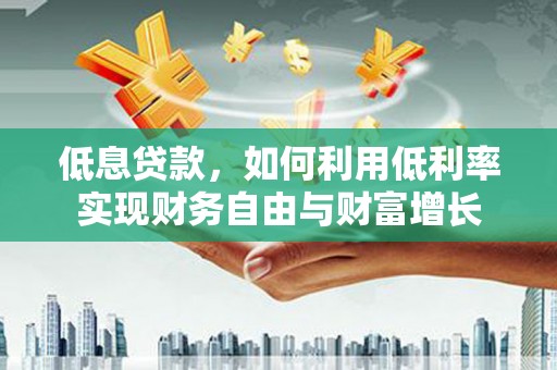 龙陵低息贷款，如何利用低利率实现财务自由与财富增长